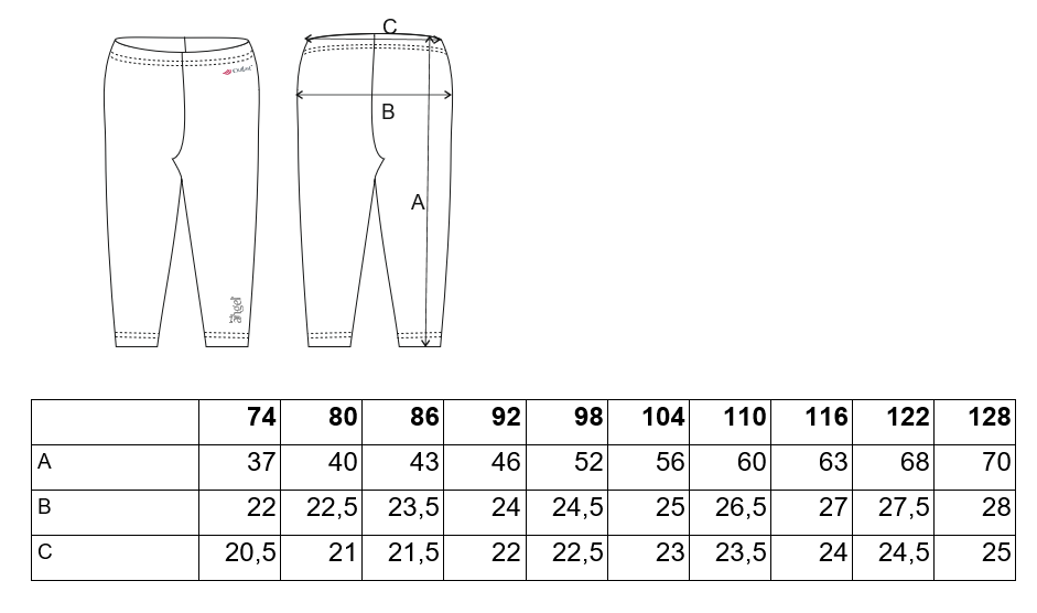 Legíny REFLEX tenké Outlast® - černá 86