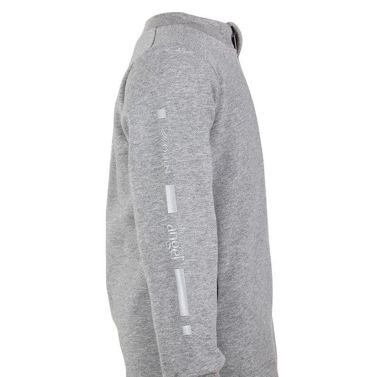 Mikina REFLEX smyk rozepínací Outlast® - šedý melír 128