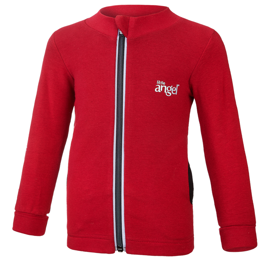 Mikina REFLEX smyk rozepínací Outlast® - scarlet 86