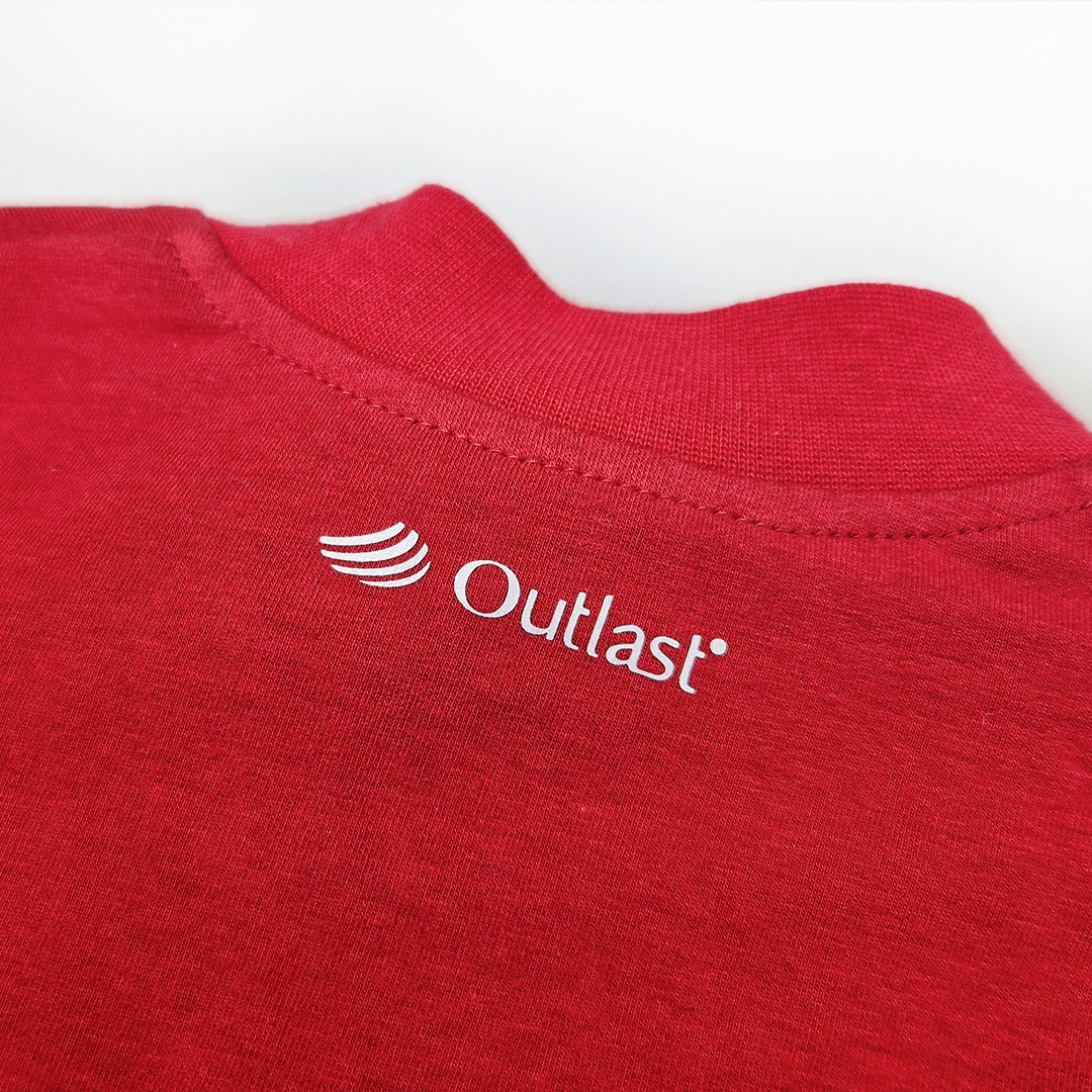 Mikina REFLEX smyk rozepínací Outlast® - scarlet 116