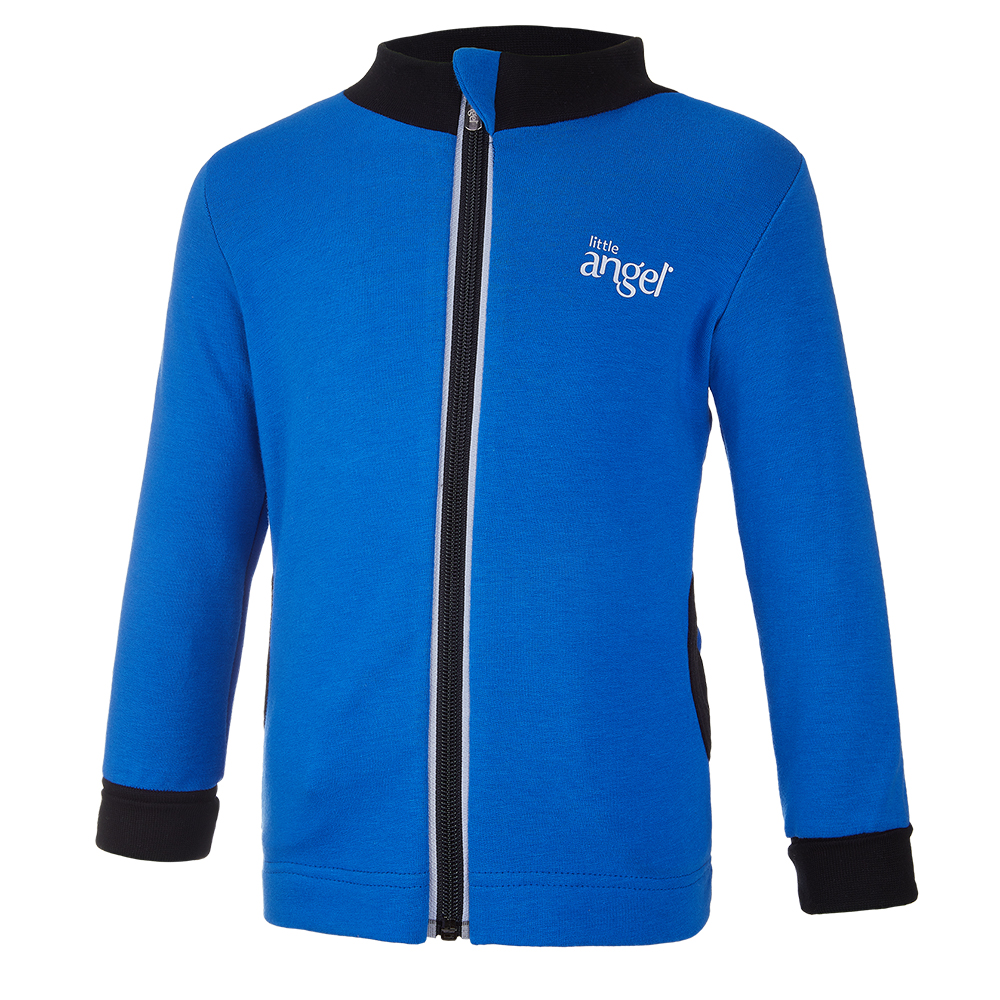 Mikina REFLEX smyk rozepínací Outlast® - modrá royal 86