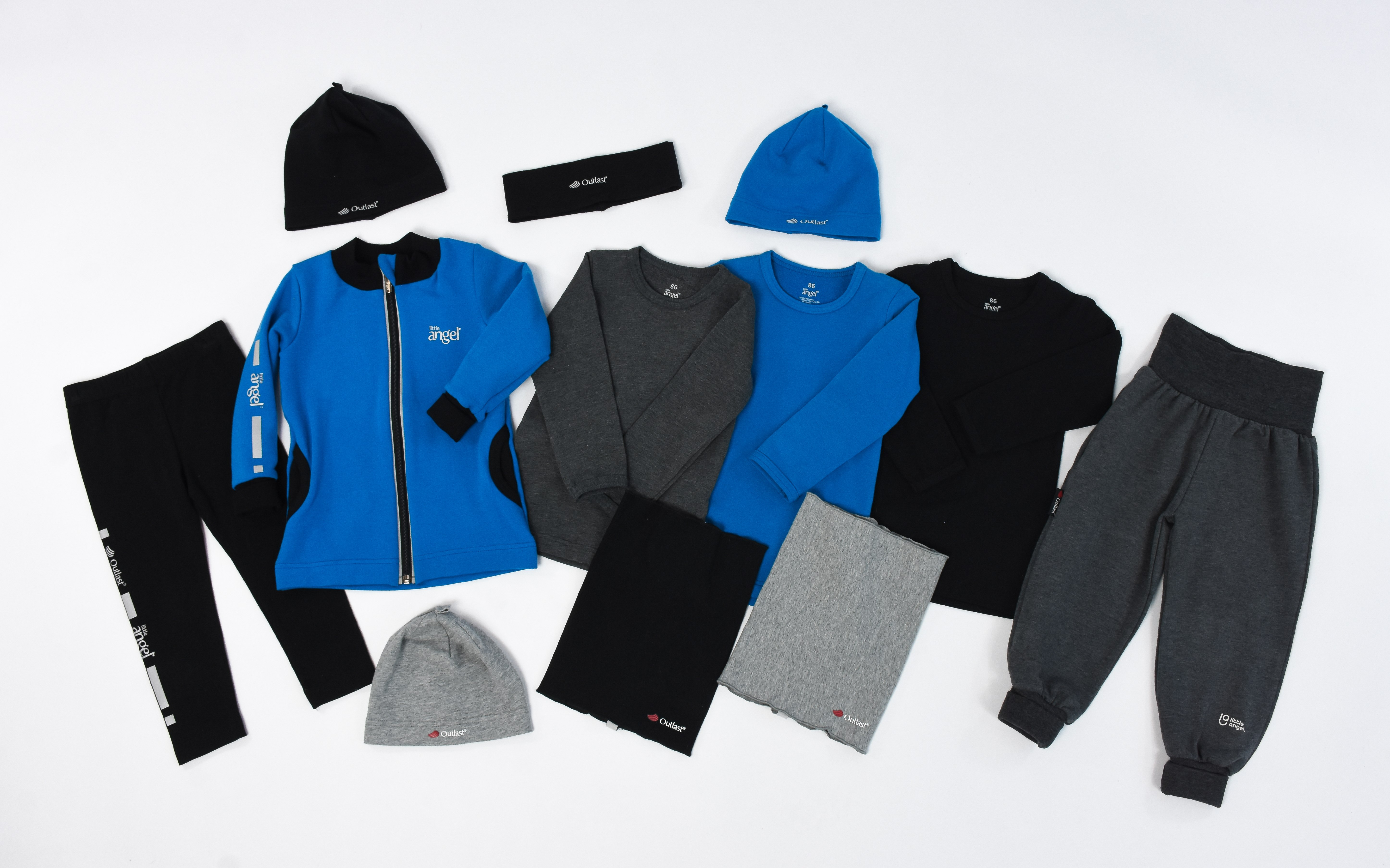 Mikina REFLEX smyk rozepínací Outlast® - modrá royal 104