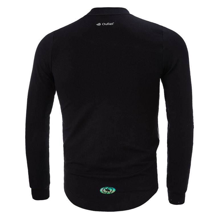 Mikina REFLEX smyk rozepínací Outlast® - černá 134