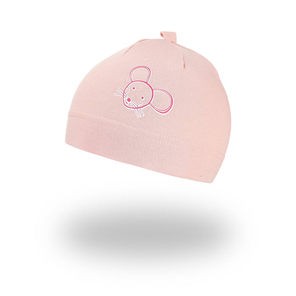 Čepice smyk kojenecká obrázek Outlast® - sv.starorůžová 1 | 36-38 cm