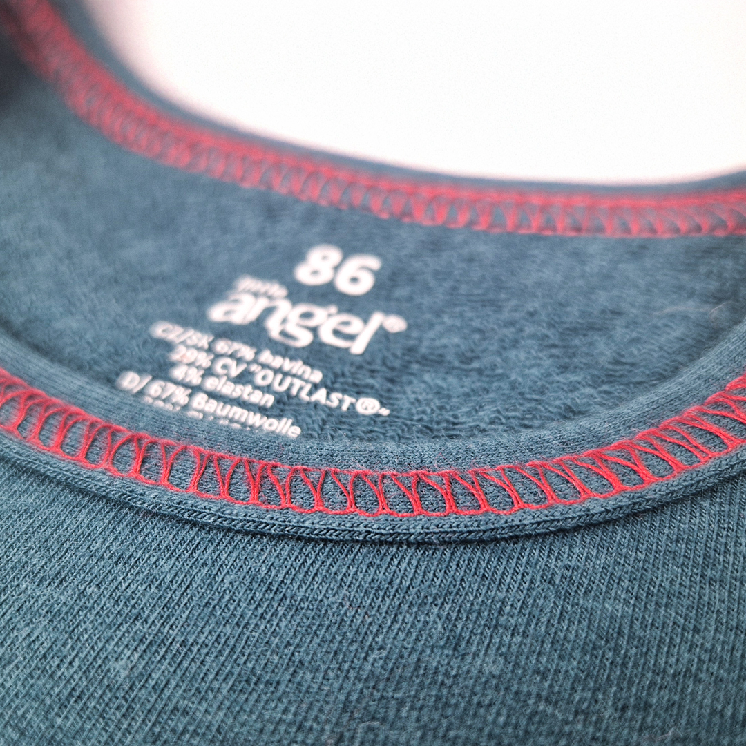 Tričko smyk DR REFLEX obrázek Outlast® - tm.smaragd 104