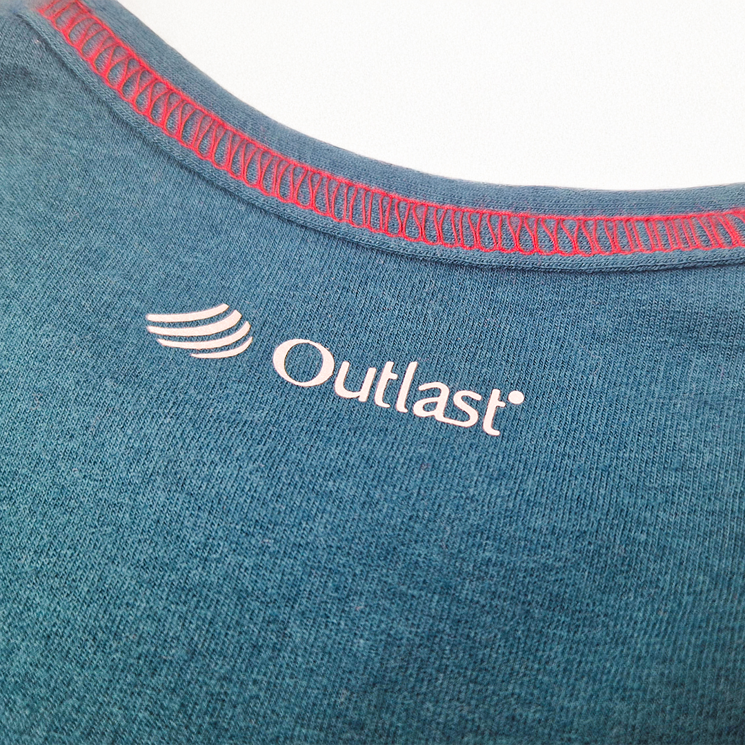 Tričko smyk DR REFLEX obrázek Outlast® - tm.smaragd 104