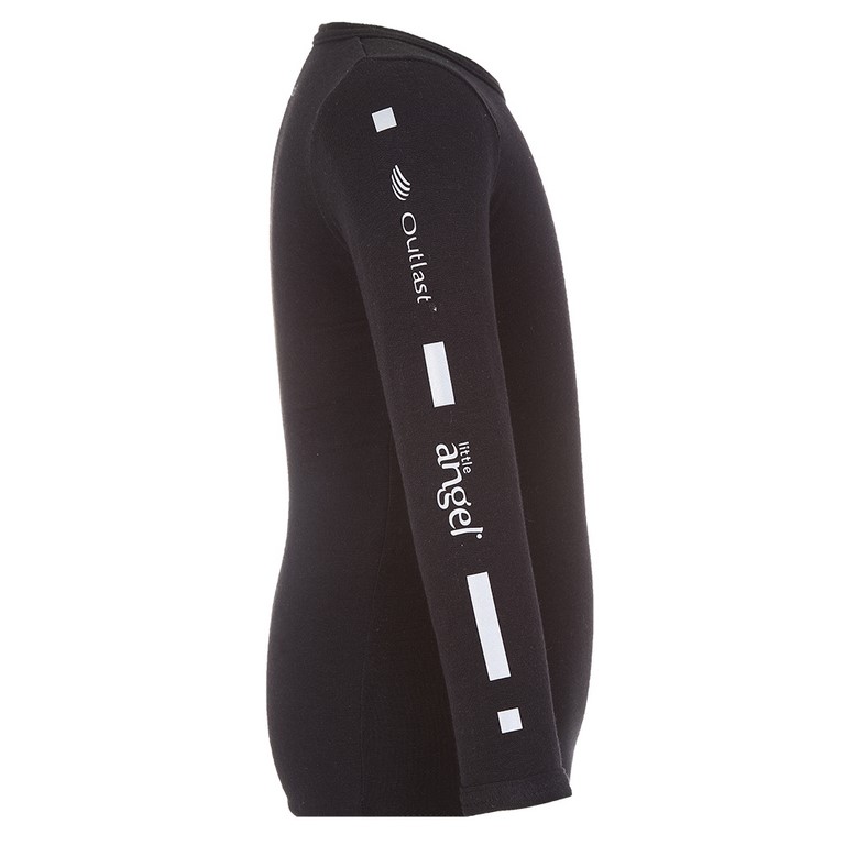 Tričko smyk DR REFLEX Outlast® - černá 104