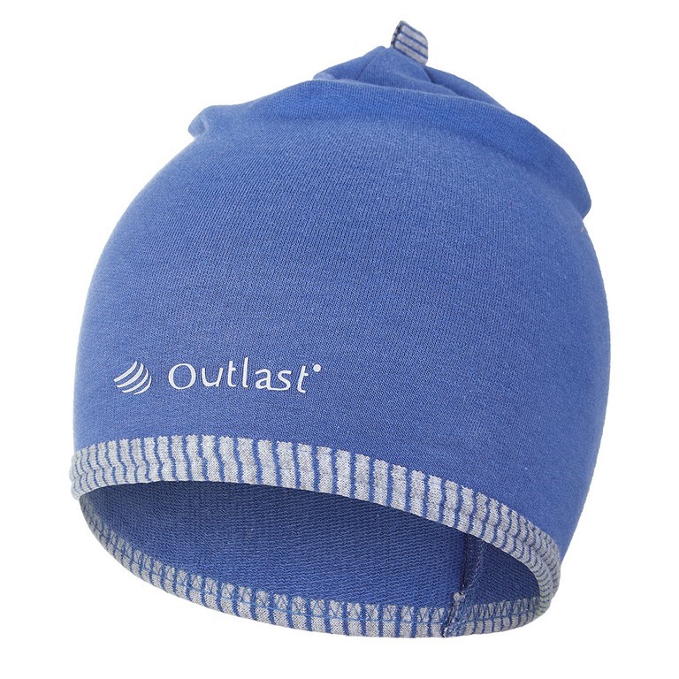 Čepice smyk lemovaná Outlast ® - indigo 1 | 36-38 cm