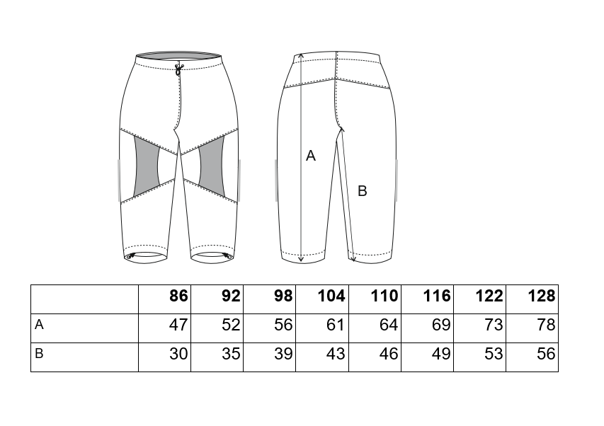 Kalhoty softshell LA - černá 122