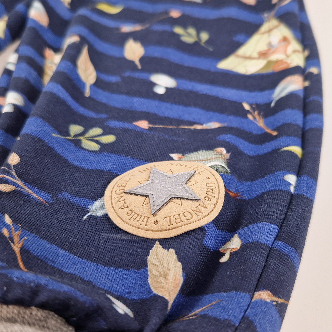 Tepláky - tm.modrá zvířátka teepee 80