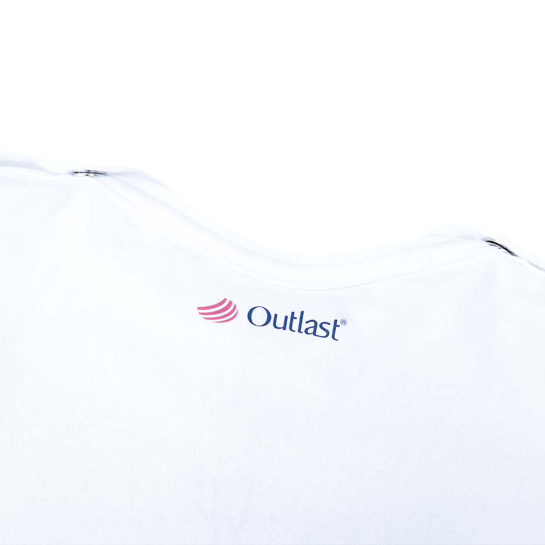 Body tenké KR obrázek Outlast® - bílá 80