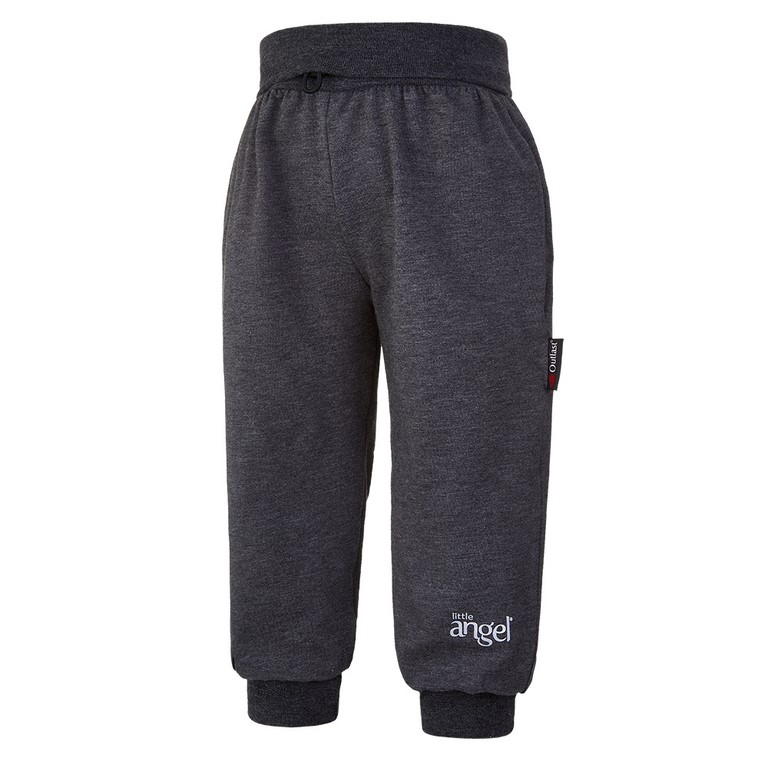 Tepláky tenké Outlast® - tm.šedý melír 86