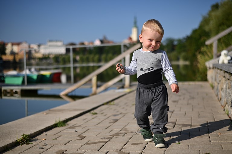 Tepláky tenké Outlast® - tm.šedý melír 86