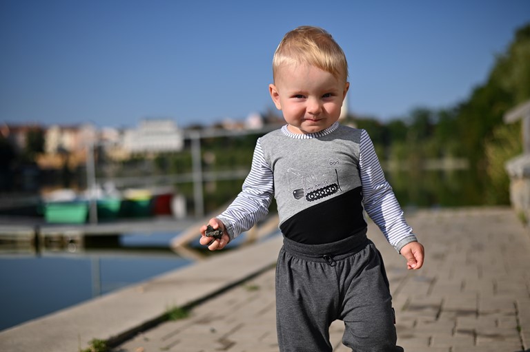 Tepláky tenké Outlast® - tm.šedý melír 86