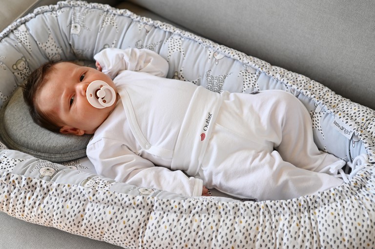 Body smyk zavinovací rukavičky Outlast® - bílá 62