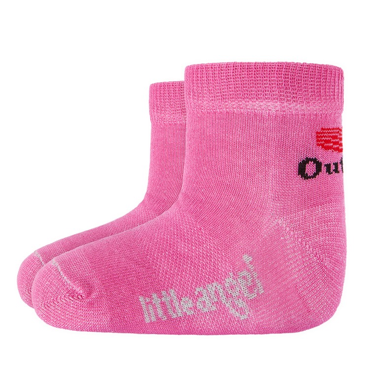 Ponožky dětské nízké Outlast®  - růžová 30-34 | 20-22 cm