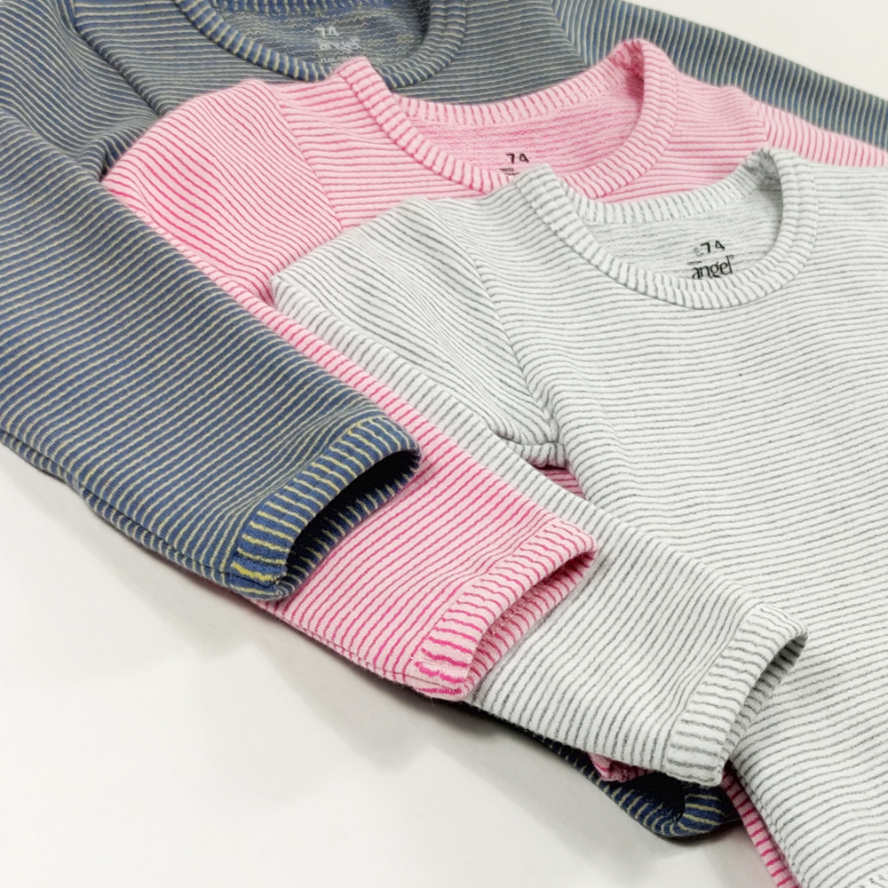 Body smyk DR Outlast® - pruh bílošedý melír 62