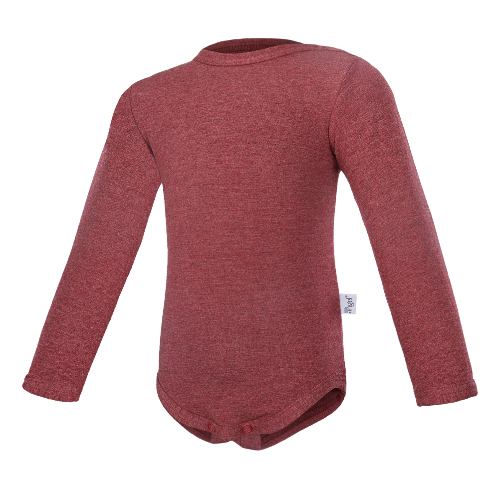 Body smyk LA Outlast® - bordó melír 62