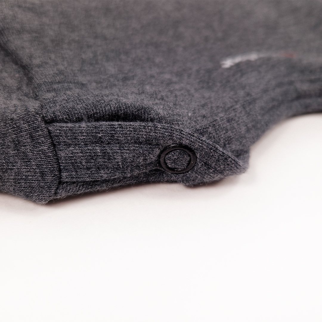 Body smyk LA Outlast® - tm.šedý melír 92