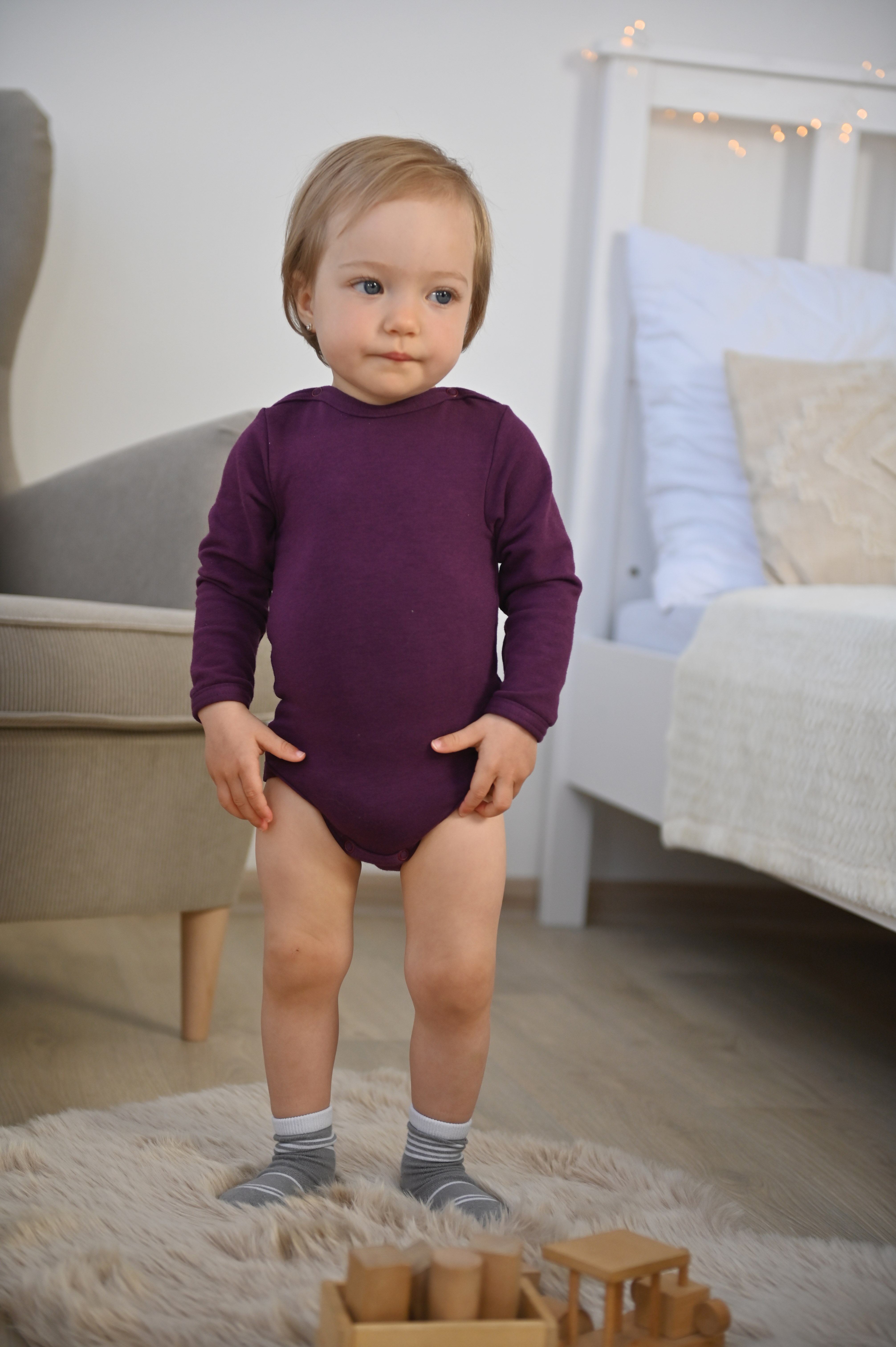 Body smyk LA Outlast® - švestková 62