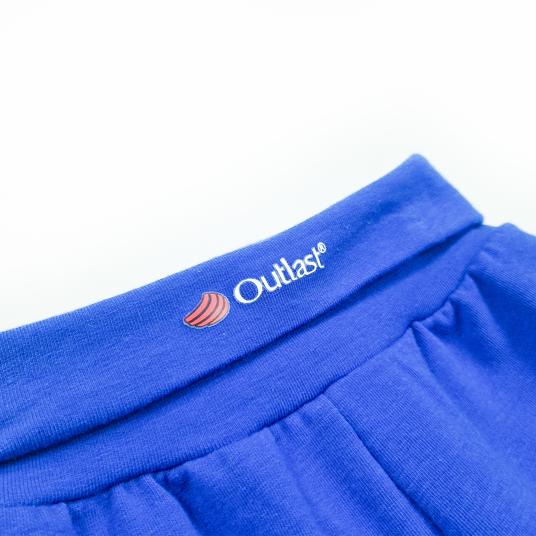 Polodupačky smyk Outlast® - modrá royal 68