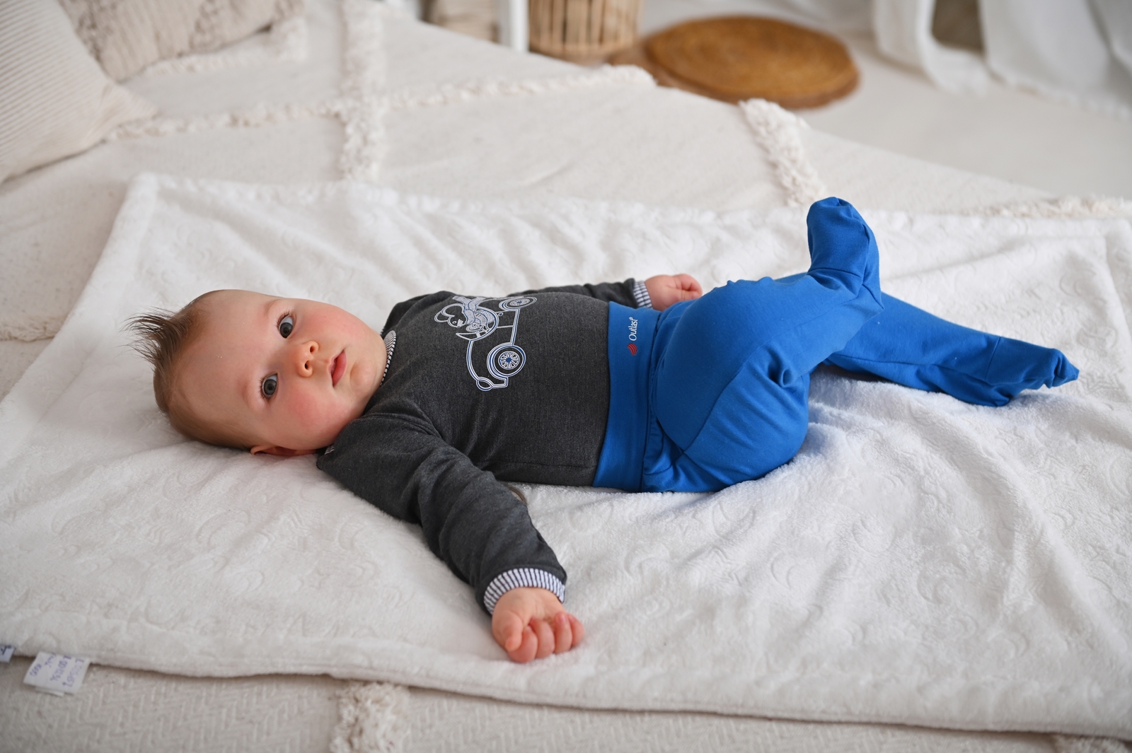 Polodupačky smyk Outlast® - modrá royal 68