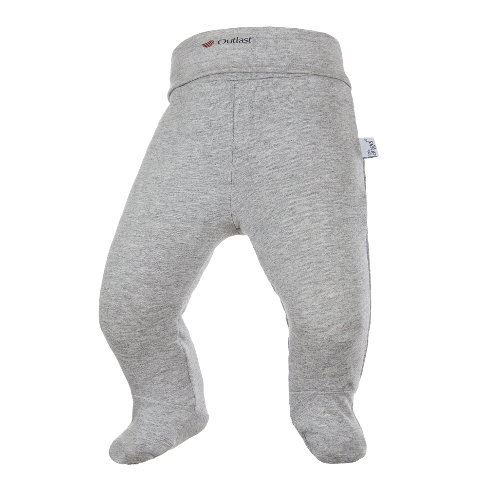 Polodupačky smyk Outlast® - šedý melír 56