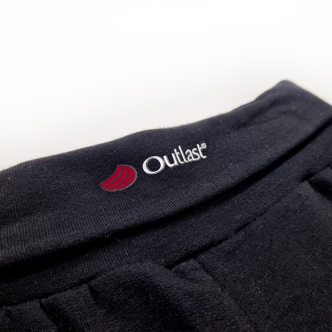 Polodupačky smyk Outlast® - černá 62