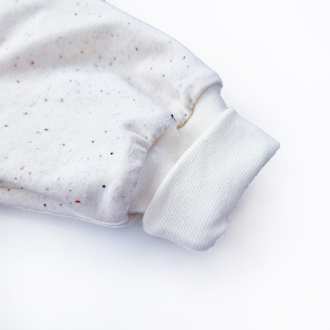 Overal podšitý DR Outlast® - krémová barevné tečky/bílá káva 56