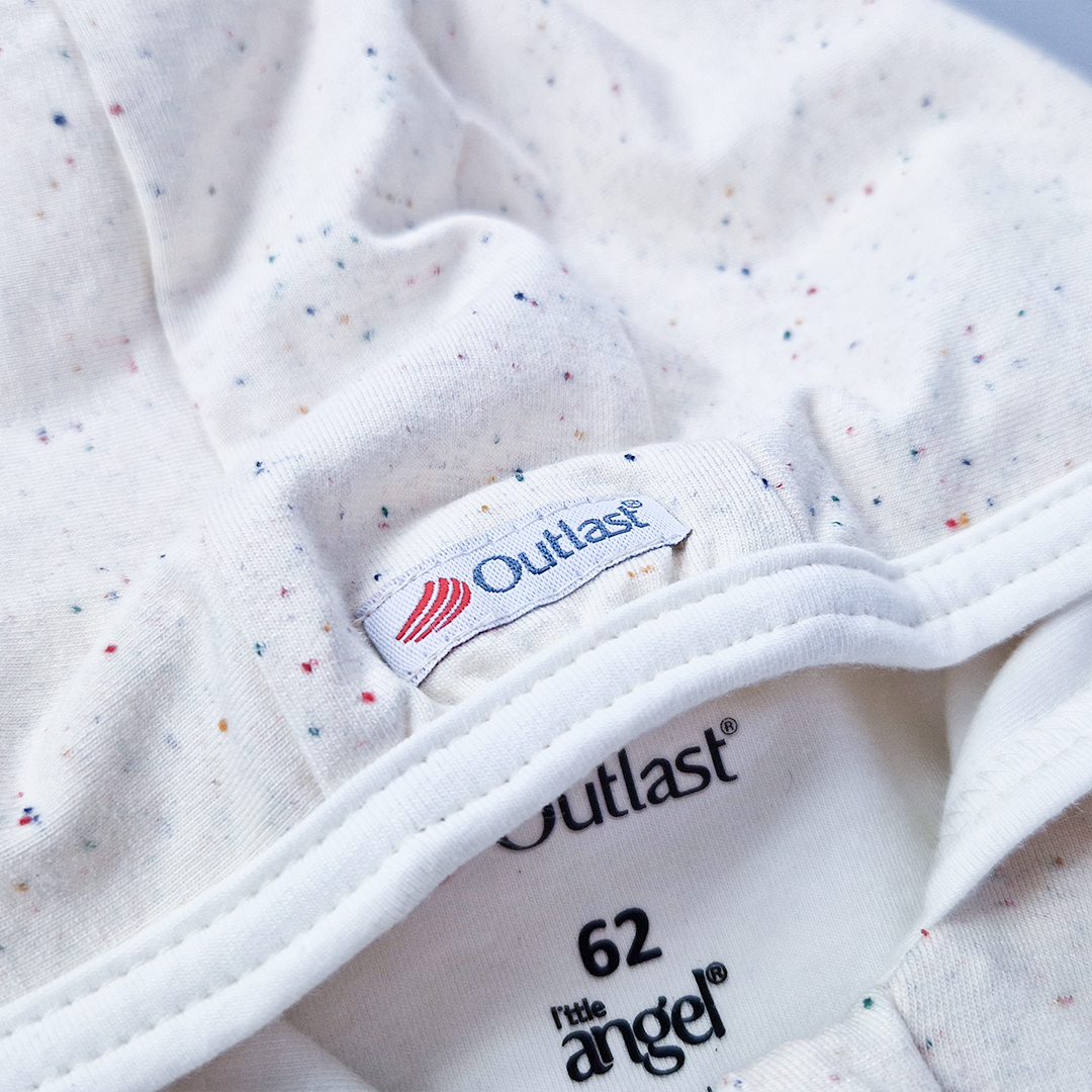 Overal podšitý DR Outlast® - krémová barevné tečky/bílá káva 56