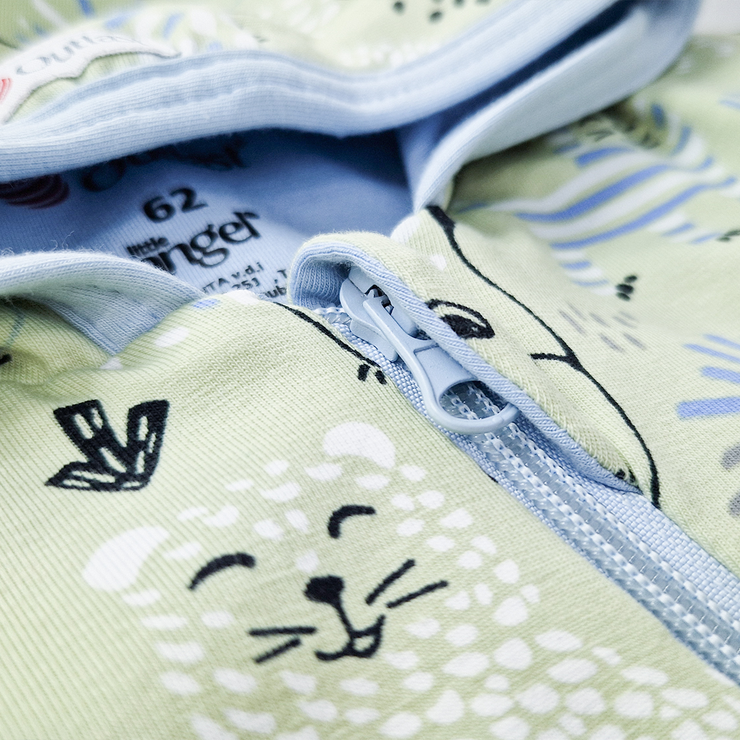 Overal podšitý DR Outlast® - sv.zelená lvi/sv.modrá 56