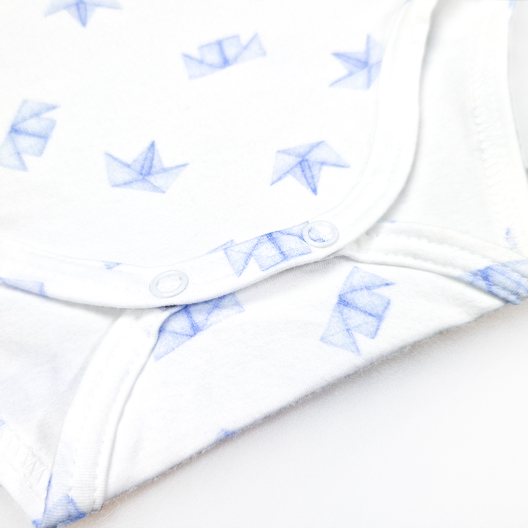 Body tenké tričko TISK KR Outlast® - loďky papírové 92