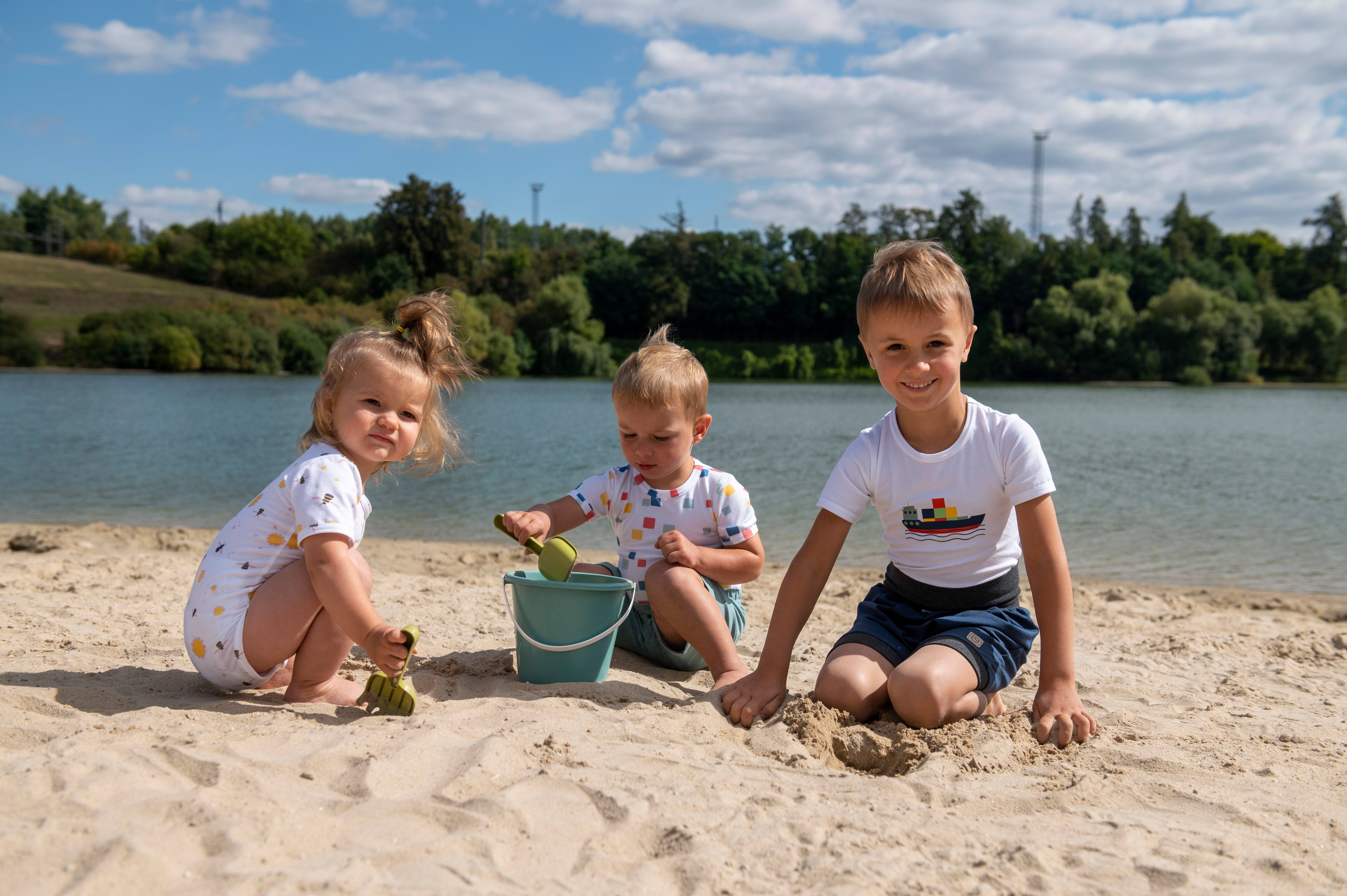 Body tenké tričko TISK KR Outlast® - bílá čmeláci 80