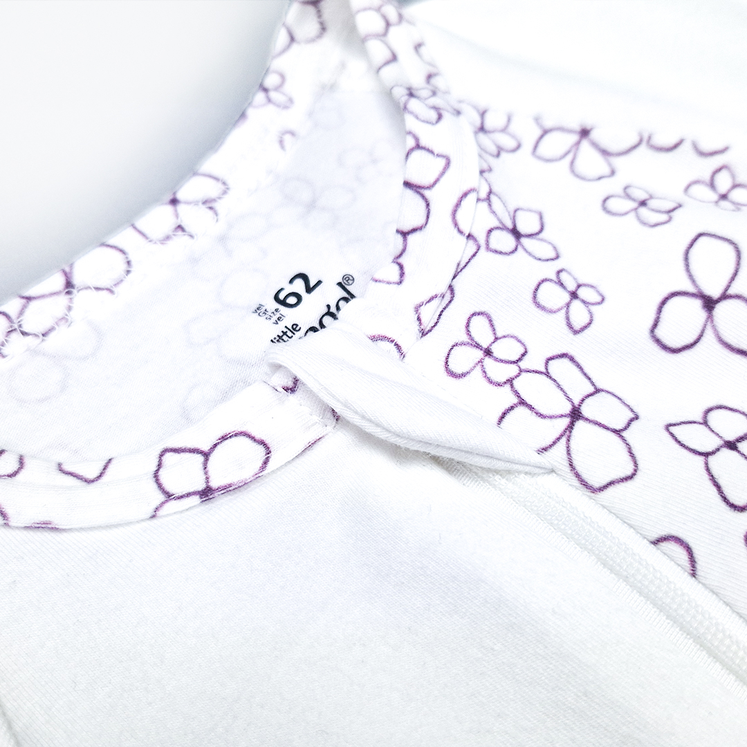 Overal tenký TISK DR Outlast® - bílá kytičky 80