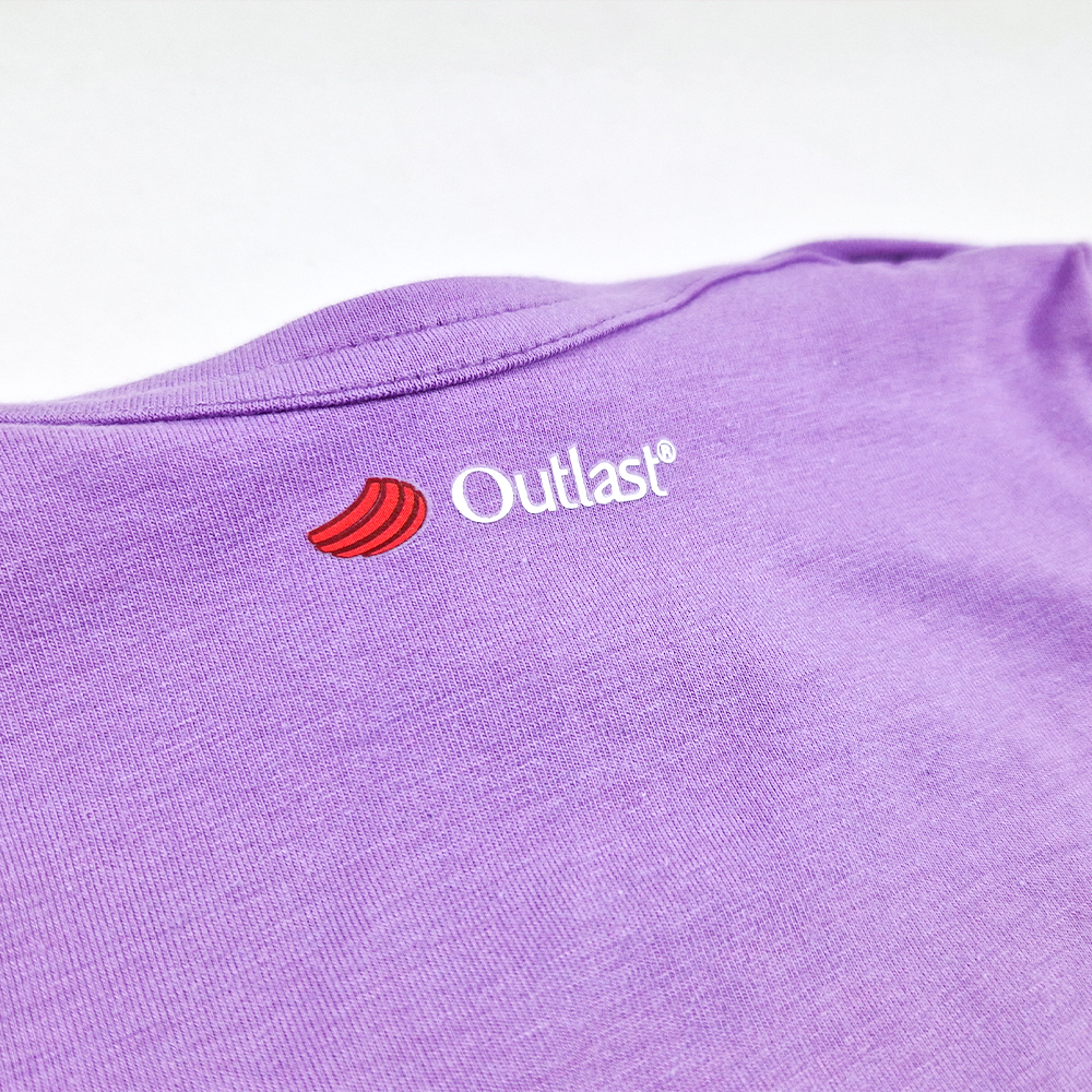 Body tenké KR Outlast® - fialová 62