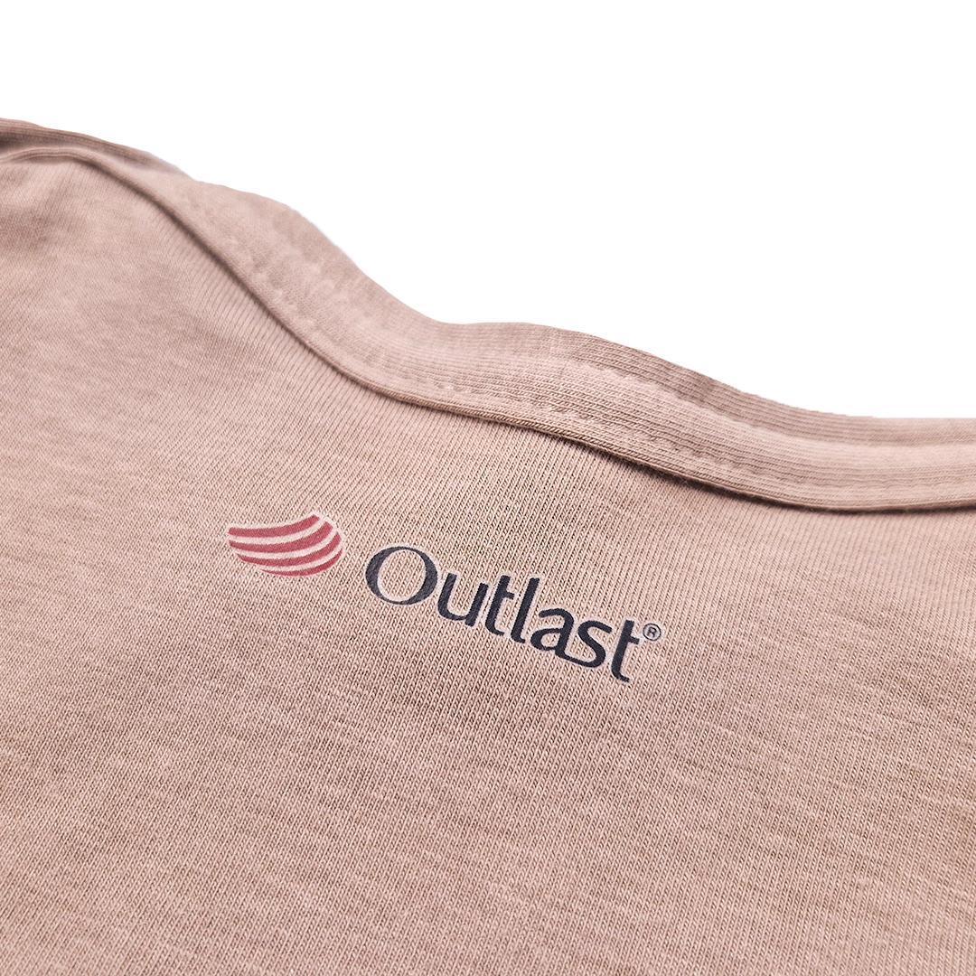 Body tenké KR Outlast® - oříšková 92