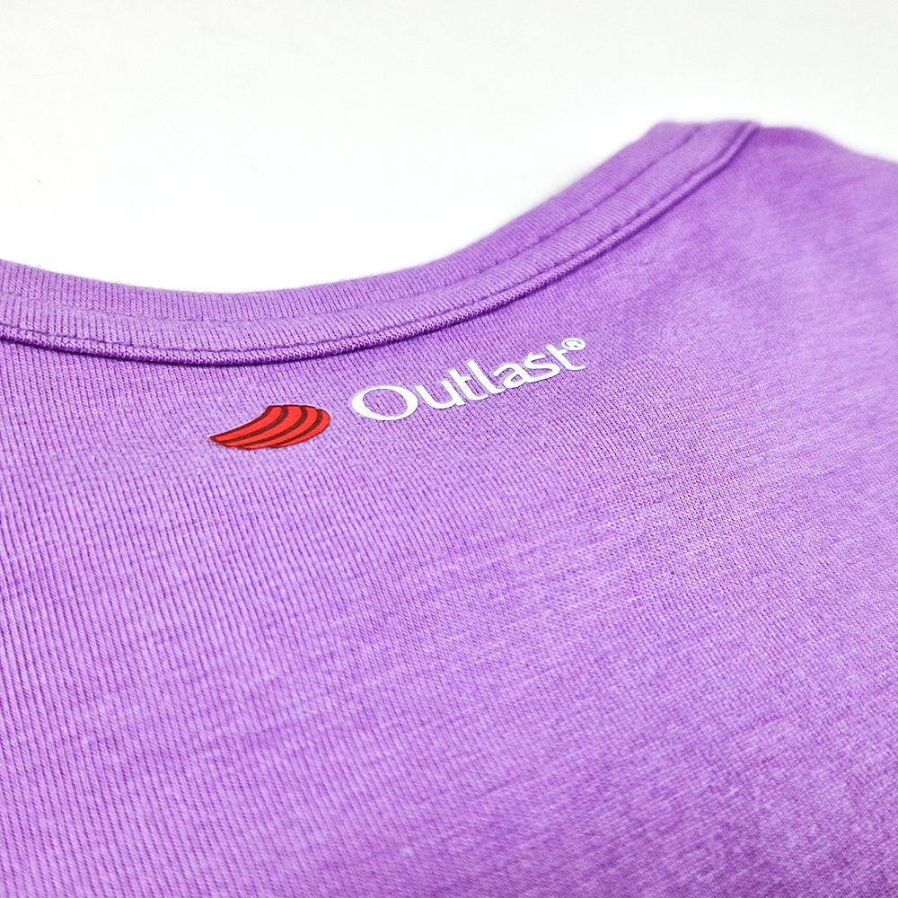 Tričko tenké KR Outlast® - fialová 86