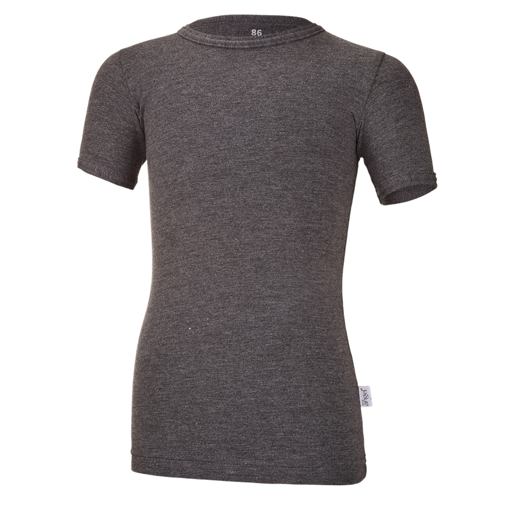 Tričko tenké KR Outlast® - tm.šedý melír 86