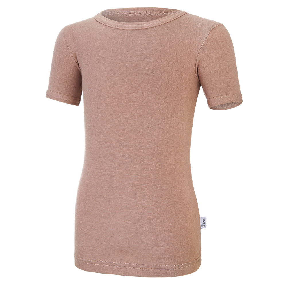 Tričko tenké KR Outlast® - oříšková 92