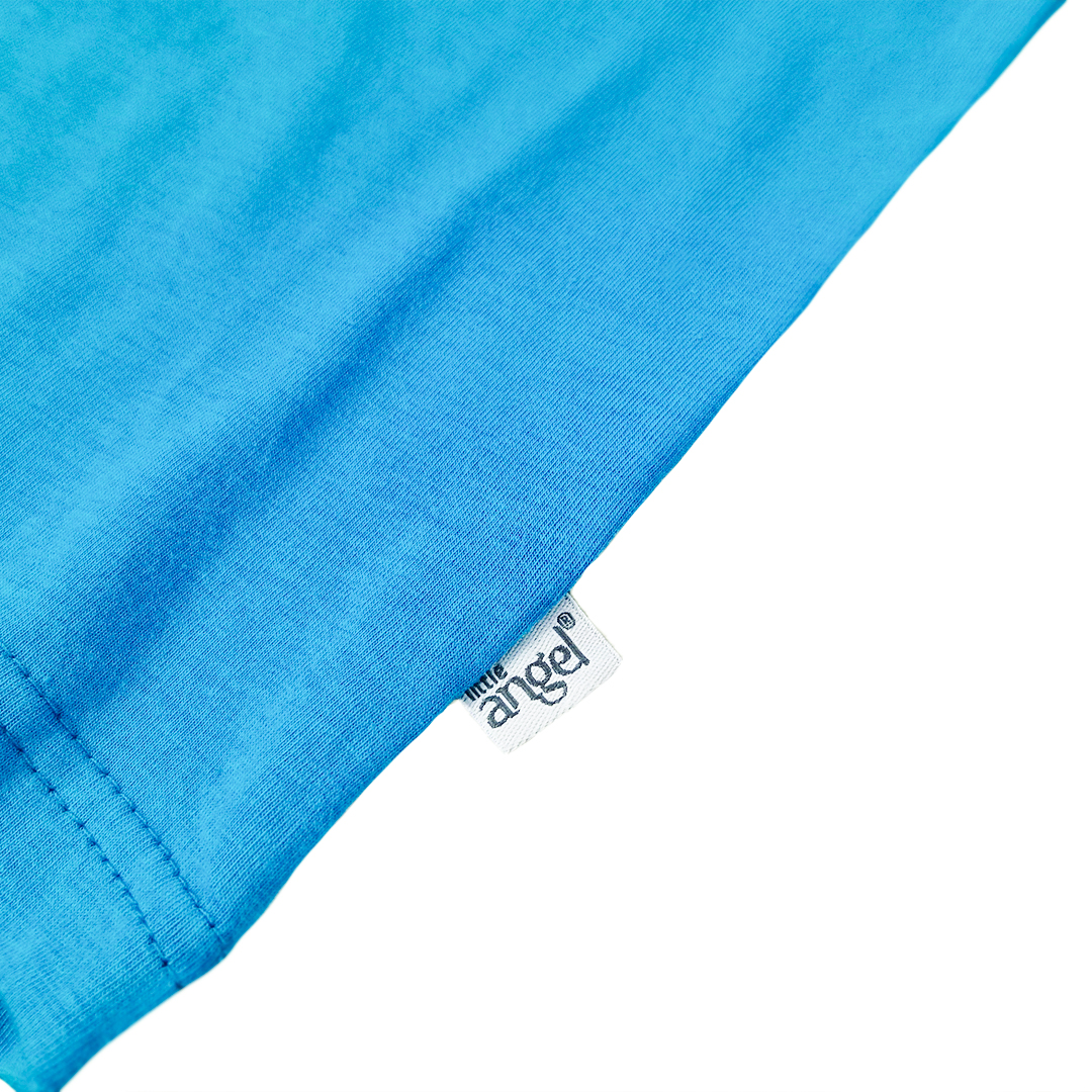 Tričko tenké KR Outlast® - azurová 92