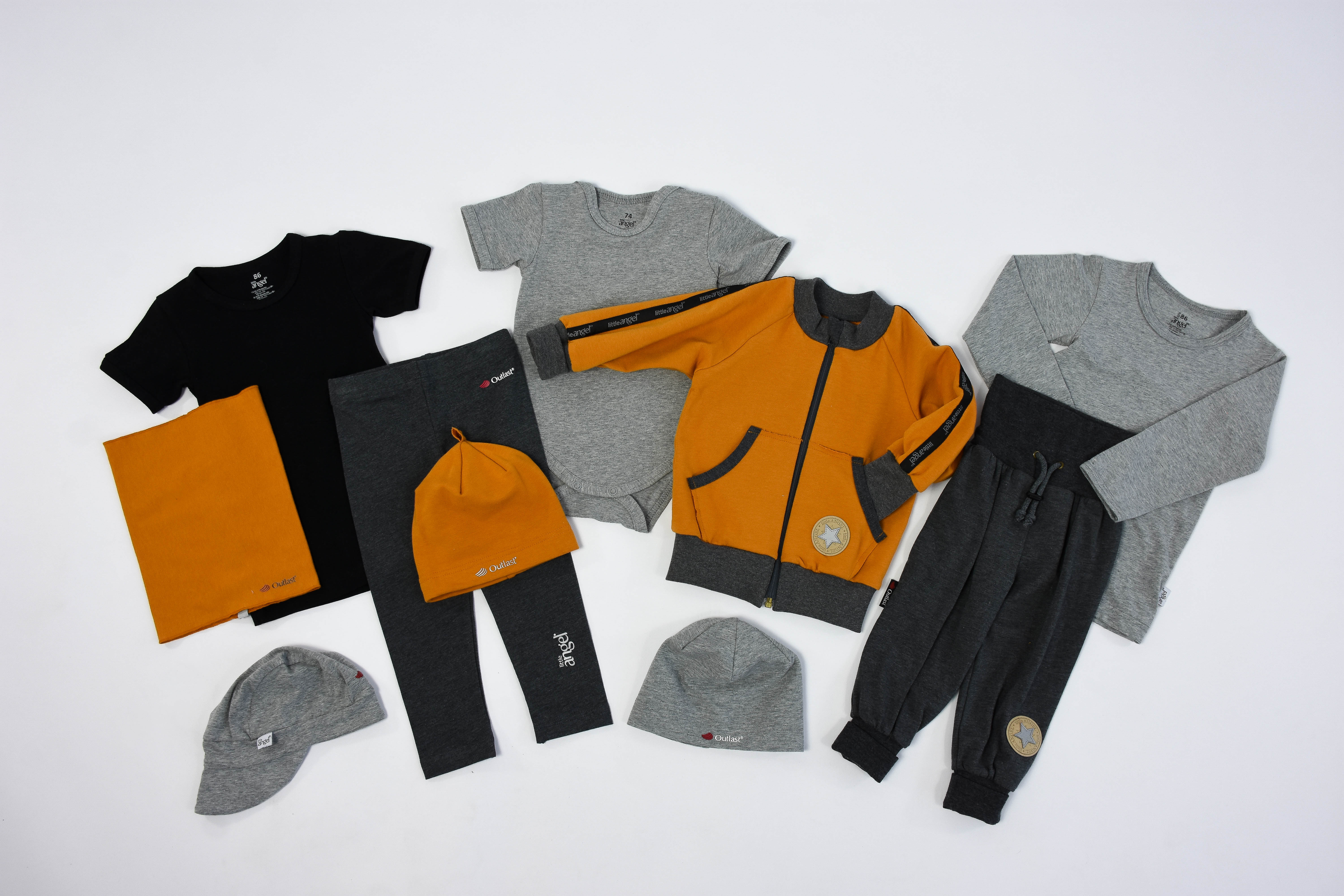 Tričko tenké KR Outlast® - černá 128