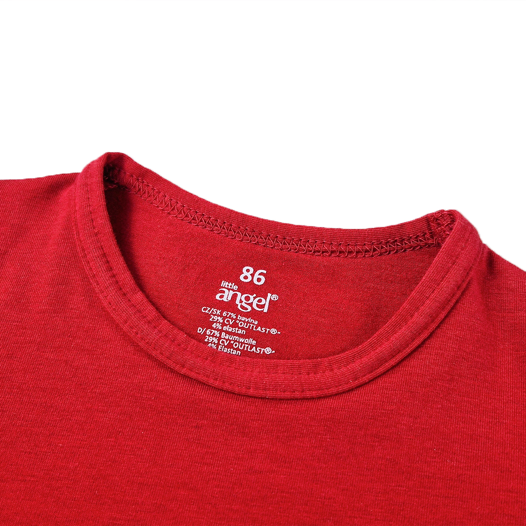 Tričko tenké DR Outlast® - scarlet 128