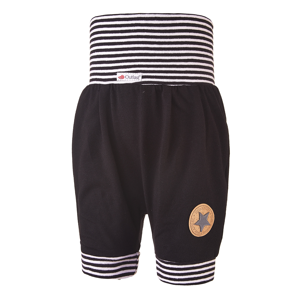 Šortky tenké harémky Outlast® - černá 68