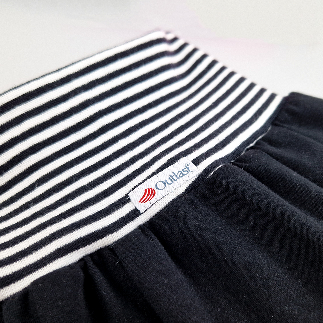 Šortky tenké harémky Outlast® - černá 68