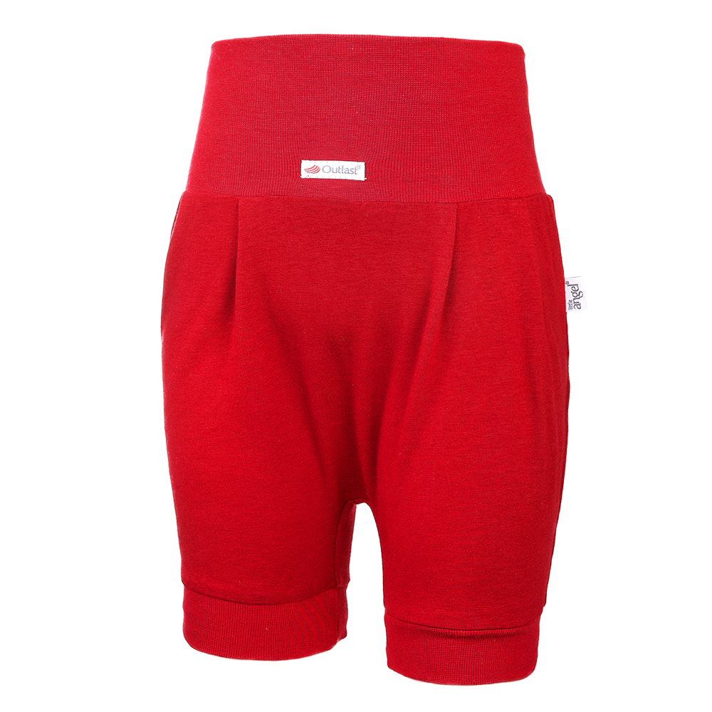 Šortky tenké harémky Outlast® - scarlet 74