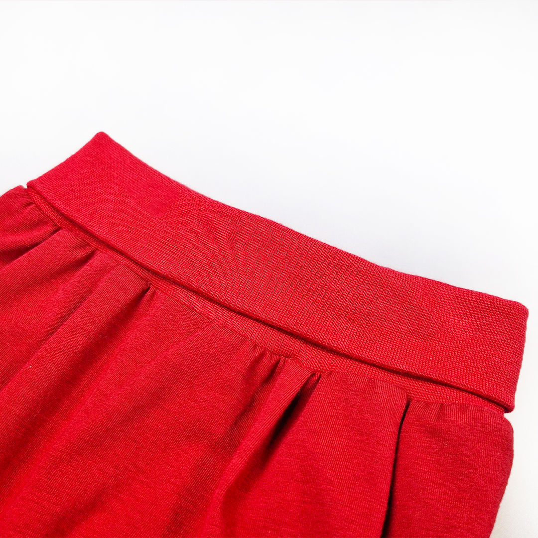 Šortky tenké harémky Outlast® - scarlet 74