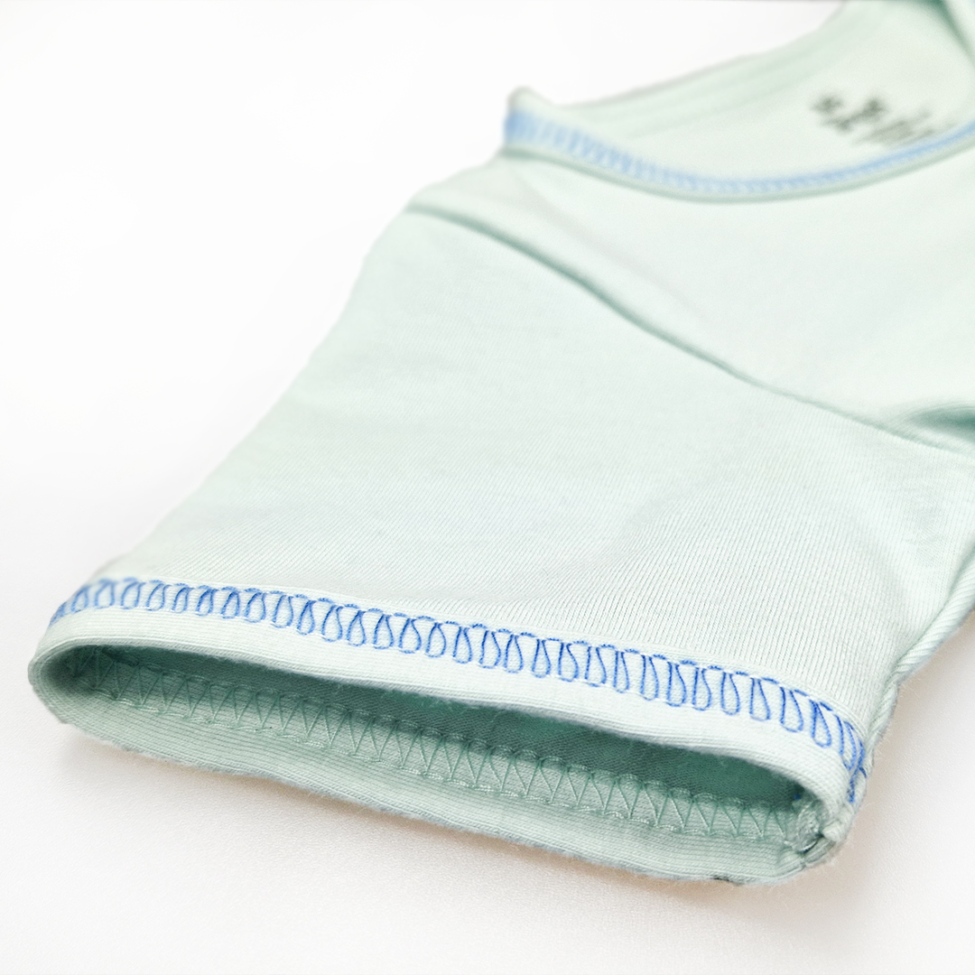 Tričko tenké KR obrázek Outlast® - sv.mentolová-loď 122