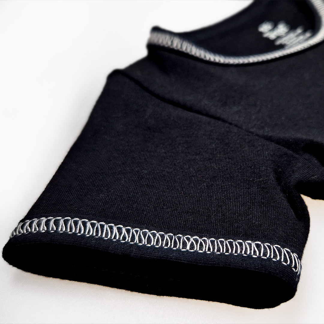 Tričko tenké KR obrázek Outlast® - černá 98