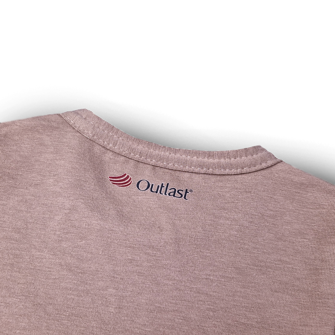 Tričko tenké KR obrázek Outlast® - oříšková 128