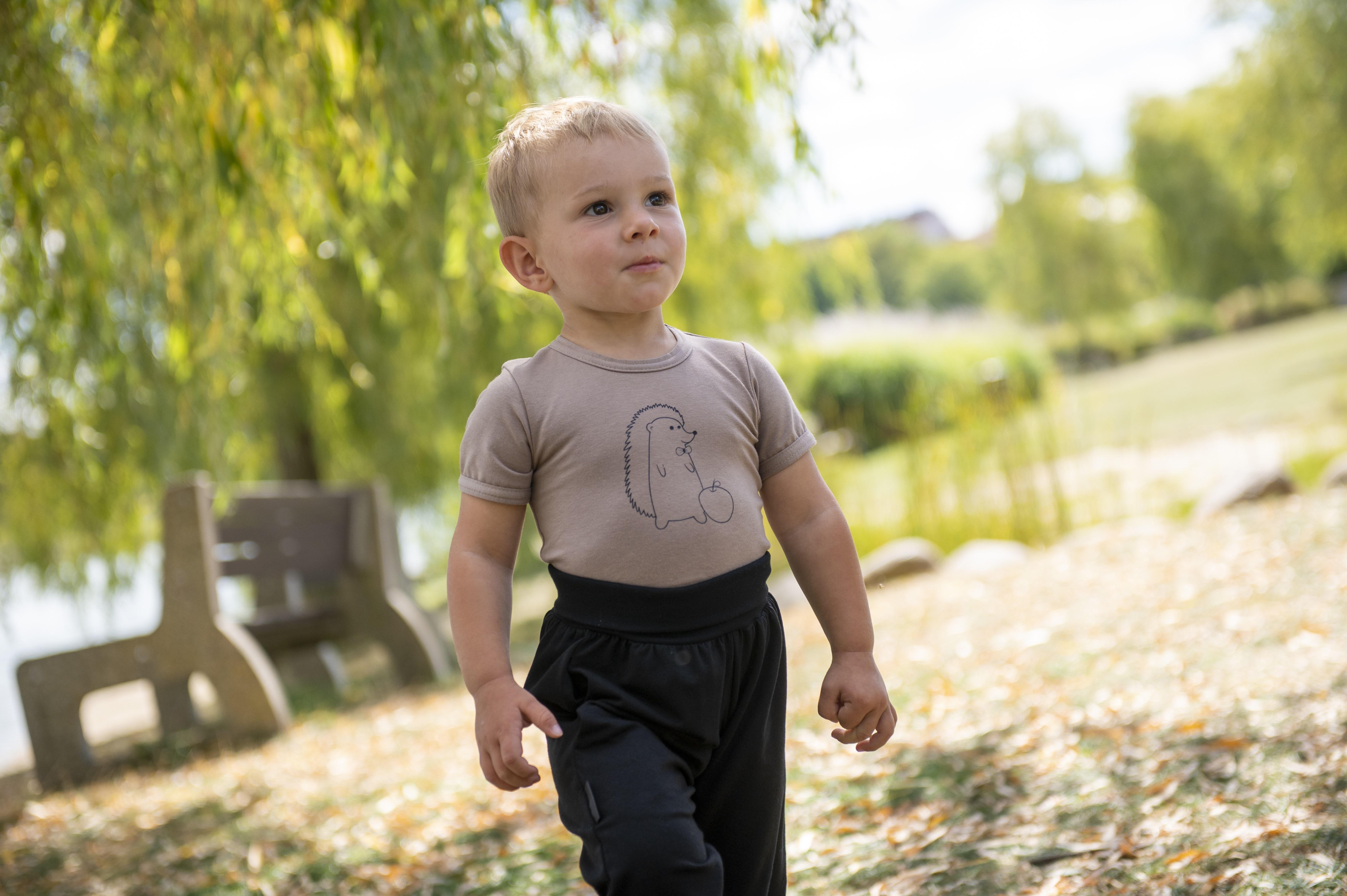 Tričko tenké KR obrázek Outlast® - oříšková 128